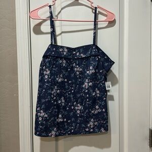 Women’s Old Navy floral camisole large NWT / C49